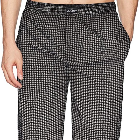 Jockey Other - Jockey Men's Matte Silky Fleece Plaid Sleep Pants